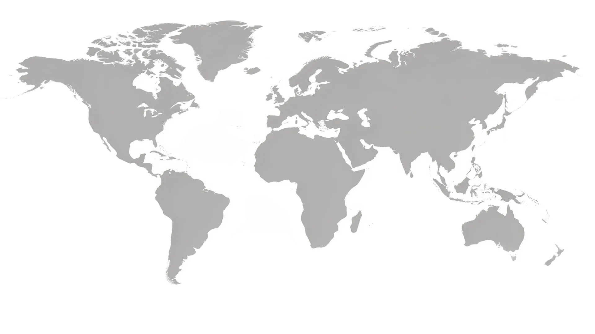 World map showing Ameego Labs international footprint